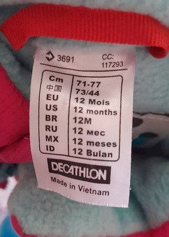 Pembe Fermuarlı Bebek Tulumu Bugüne  özel indirim - Görsel 5