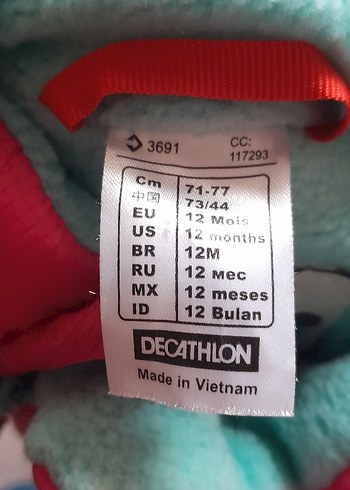 Pembe Fermuarlı Bebek Tulumu Bugüne  özel indirim - Görsel 4