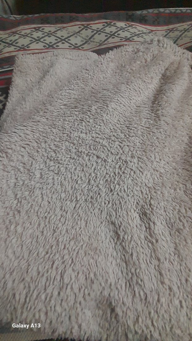 Bej kadin polar pijama - Görsel 2