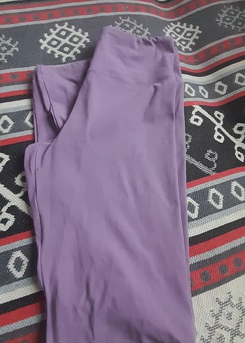 Mor Kadın Spor Tayt toparlayici - Görsel 2