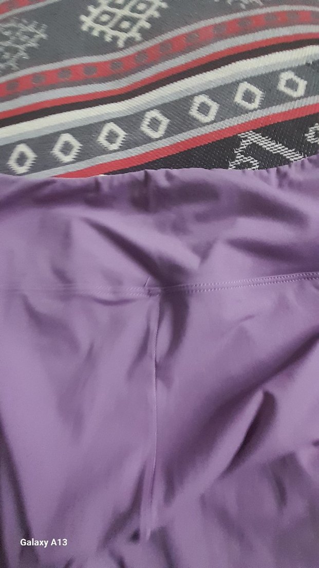 Mor Kadın Spor Tayt toparlayici - Görsel 3