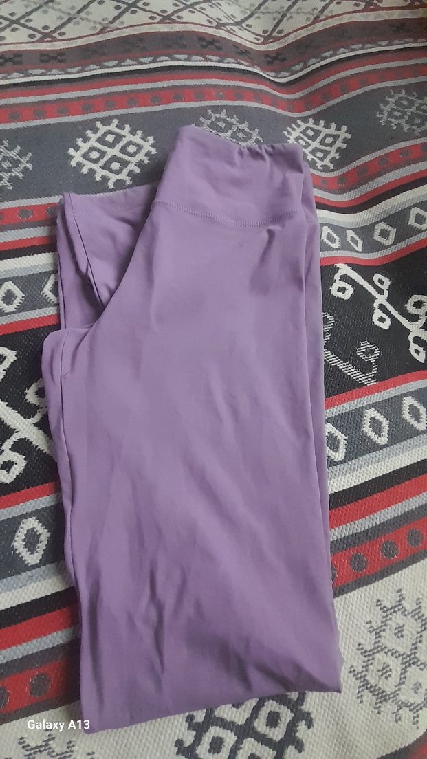 Mor Kadın Spor Tayt toparlayici - Görsel 2