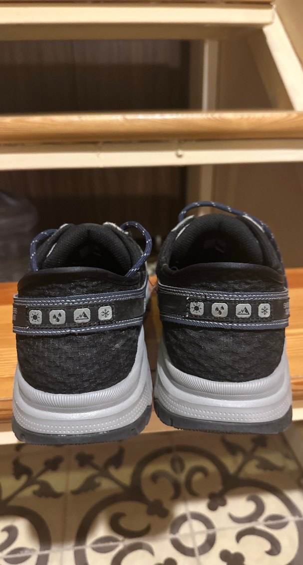 Skechers 44 Gri lacivert orjinal waterproof Erkek Spor Ayakkabı - Görsel 3