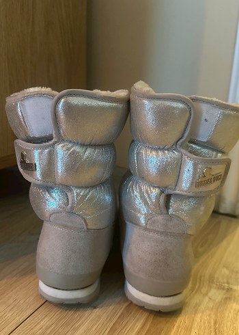Rubberduck gümüş (silver)Kürklü kar Botu - Görsel 4