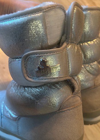 Rubberduck gümüş (silver)Kürklü kar Botu - Görsel 3