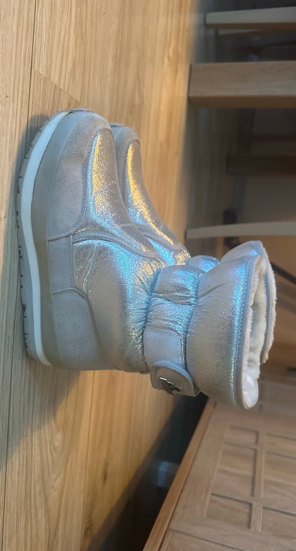 Rubberduck gümüş (silver)Kürklü kar Botu - Görsel 2