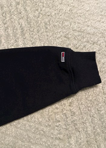 Orijinal Tommy Siyah Kapüşonlu Sweatshirt - Görsel 2