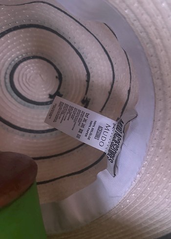 Mudo Volanlı Bohem Kadın Şapka - Görsel 4