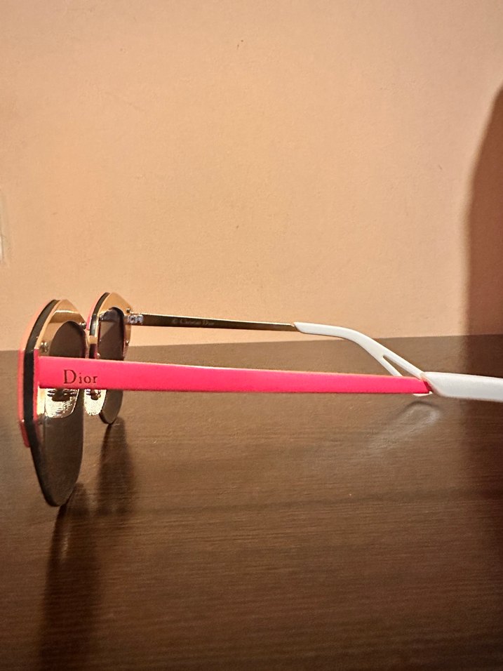 Christian Dior pembe Çerçeveli Kadın Güneş Gözlüğü - Görsel 4