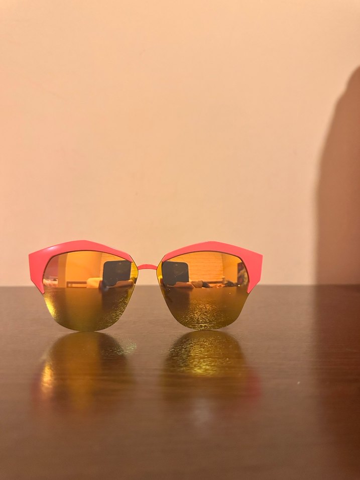 Christian Dior pembe Çerçeveli Kadın Güneş Gözlüğü - Görsel 3