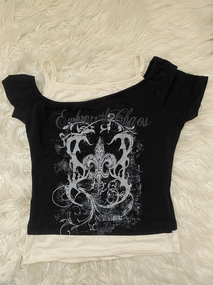 Y2K body/tshirt - Görsel 3