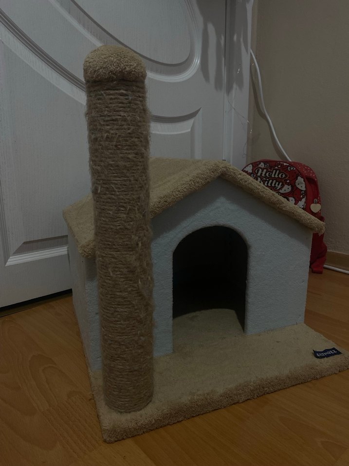 Kedi Evi ve Tırmalama Direği - Görsel 4