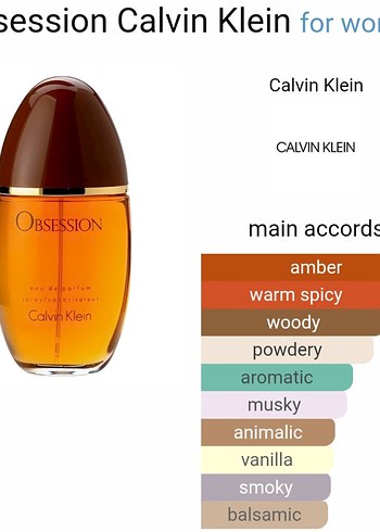 Calvin Klein Obsession muadili kadın parfüm - Görsel 3