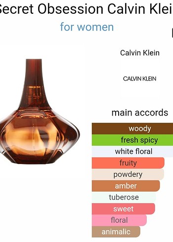 Calvin Klein Secret Obsession Kadın Parfümü - Görsel 3