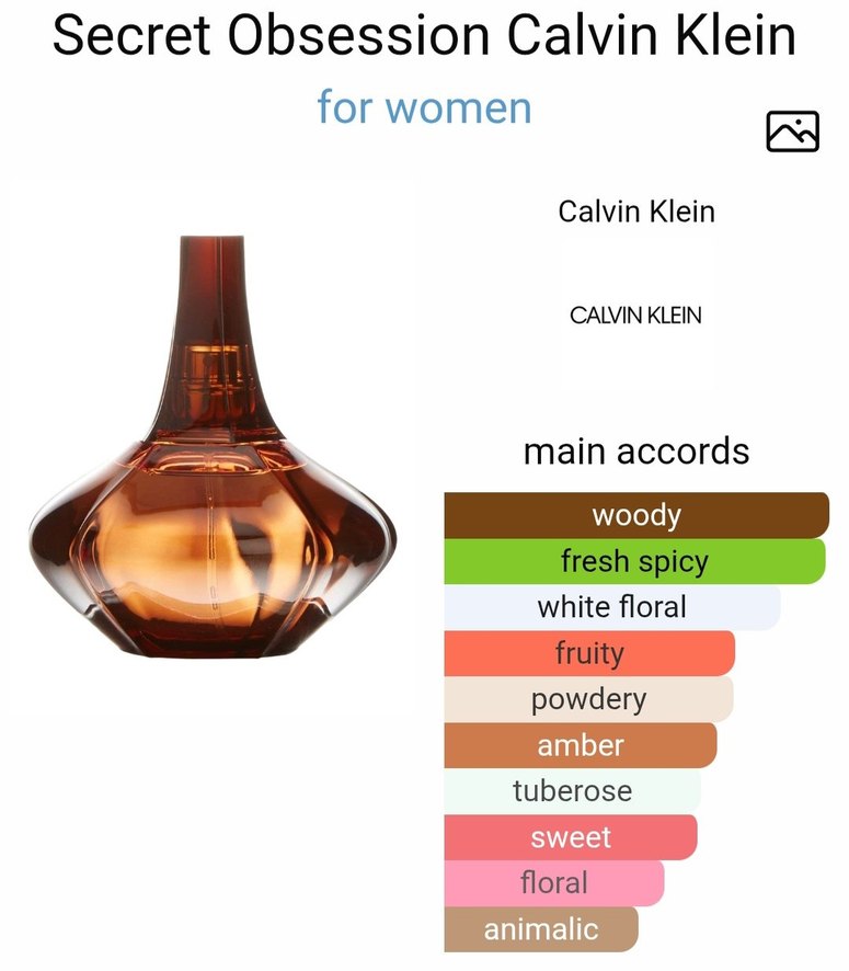 Calvin Klein Secret Obsession Kadın Parfümü - Görsel 3