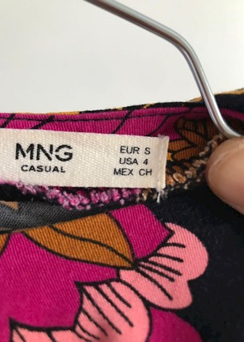 Mango çiçekli elbise - Görsel 3