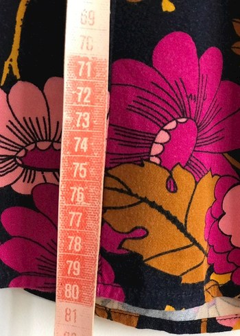 Mango çiçekli elbise - Görsel 5