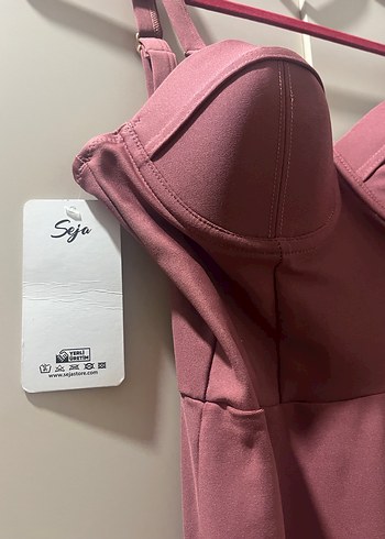 Scarlett Gül Kurusu Kaplı Tulum - Görsel 11