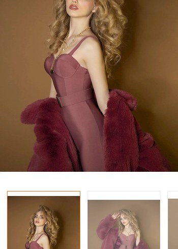 Scarlett Gül Kurusu Kaplı Tulum - Görsel 2