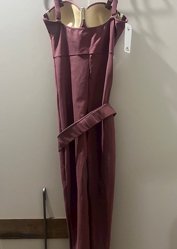 Scarlett Gül Kurusu Kaplı Tulum - Görsel 12