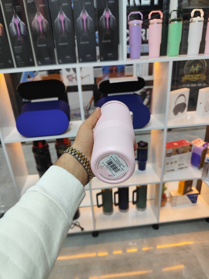 Pembe Pastel Stanley termos - Görsel 2