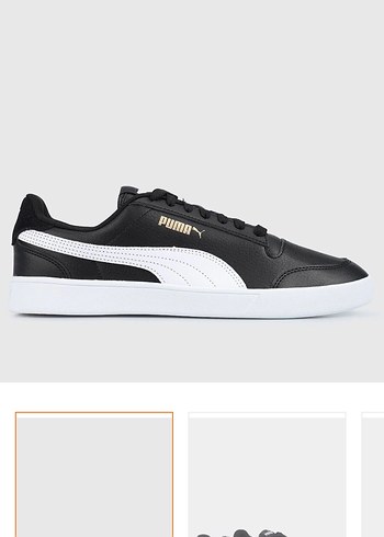Puma Siyah Beyaz Modern Klasik Spor Ayakkabı
