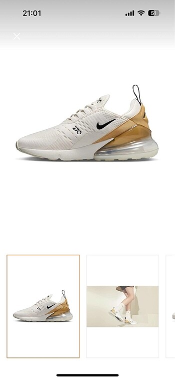 37,5 Beden Nike Spor Ayakkabı