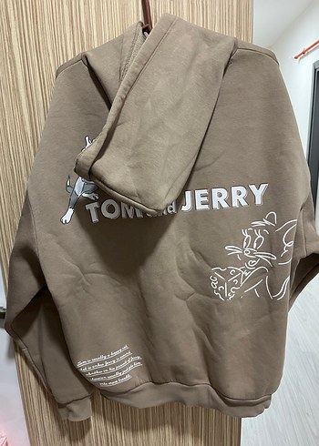 Bej Kadın Crew Neck Sweatshirt - Görsel 2