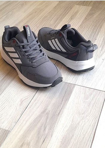 Terrex Gri Erkek Outdoor Spor Ayakkabı - Görsel 4