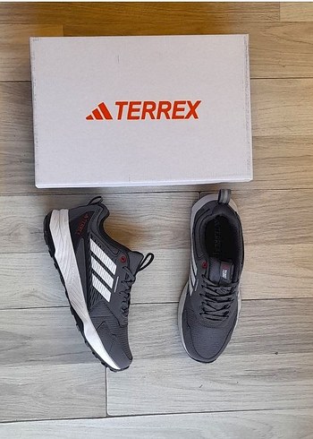 Terrex Gri Erkek Outdoor Spor Ayakkabı - Görsel 3