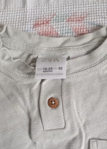 Gri erkek Çocuk Kısa Kollu tişört - Görsel 2