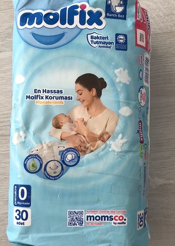 Molfix 0 Beden: 1+ kg