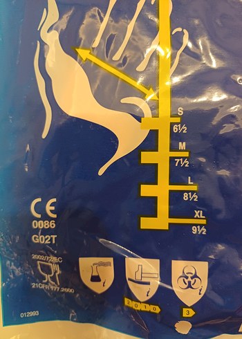 Endüstriyel Eldiven Marigold S - Görsel 3