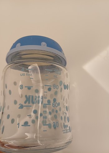 Mavi NUK Bebek Biberonu - Görsel 5