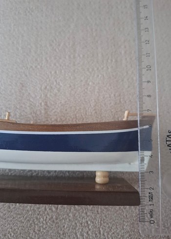 Ahşap el yapımı sandal - Görsel 8