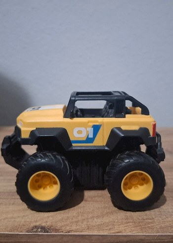 Sarı Renkli Oyuncak Jeep Araba - Görsel 2