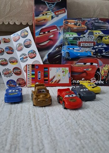 Şimşek McQueen Arabalar seti. Sıfır - Görsel 2