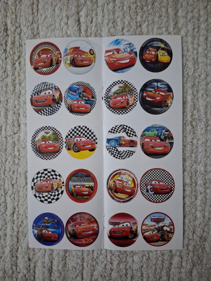 Şimşek McQueen Arabalar seti. Sıfır - Görsel 5