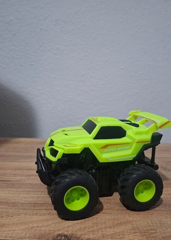 Sarı Renkli Oyuncak Canavar Araba - Görsel 2