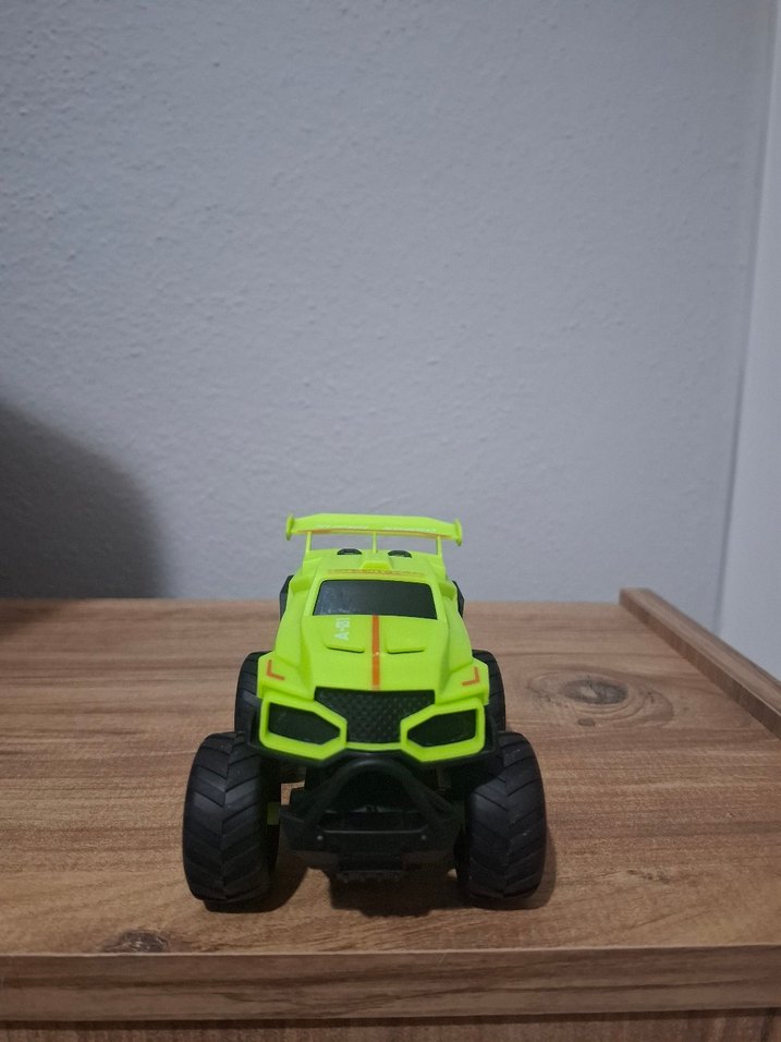 Sarı Renkli Oyuncak Canavar Araba - Görsel 3