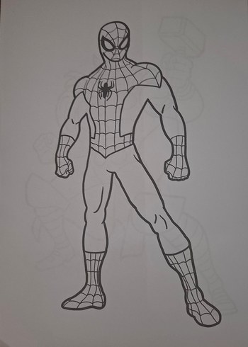 Süper Kahramanlar Boyama Kitabı + Hediye - Görsel 2