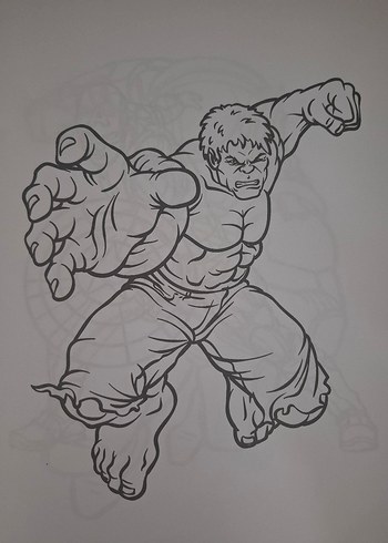 Süper Kahramanlar Boyama Kitabı + Hediye - Görsel 3