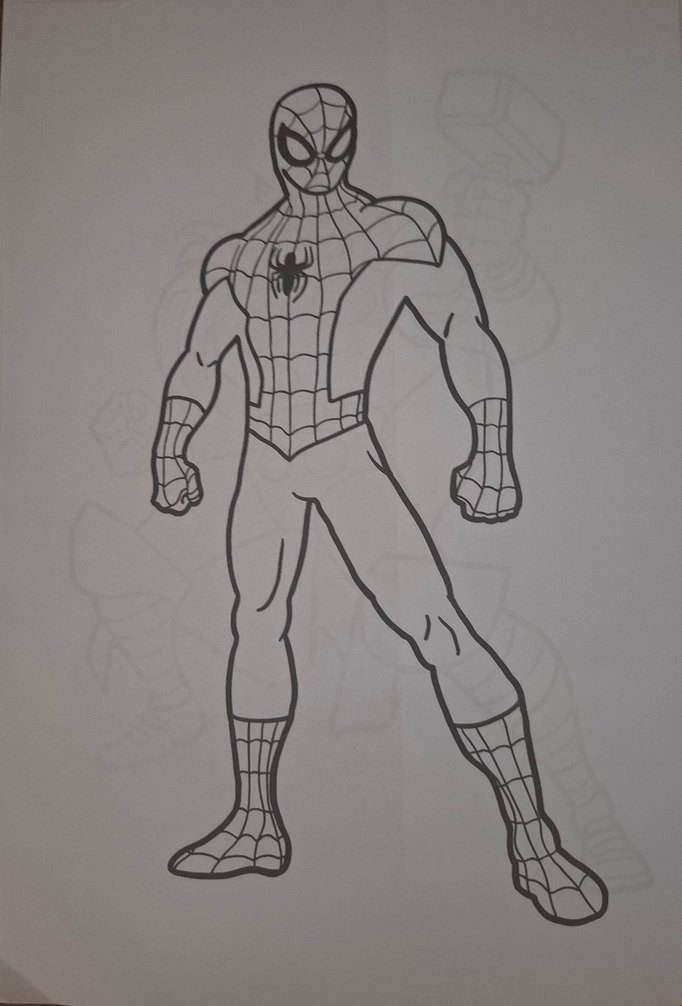 Süper Kahramanlar Boyama Kitabı + Hediye - Görsel 2