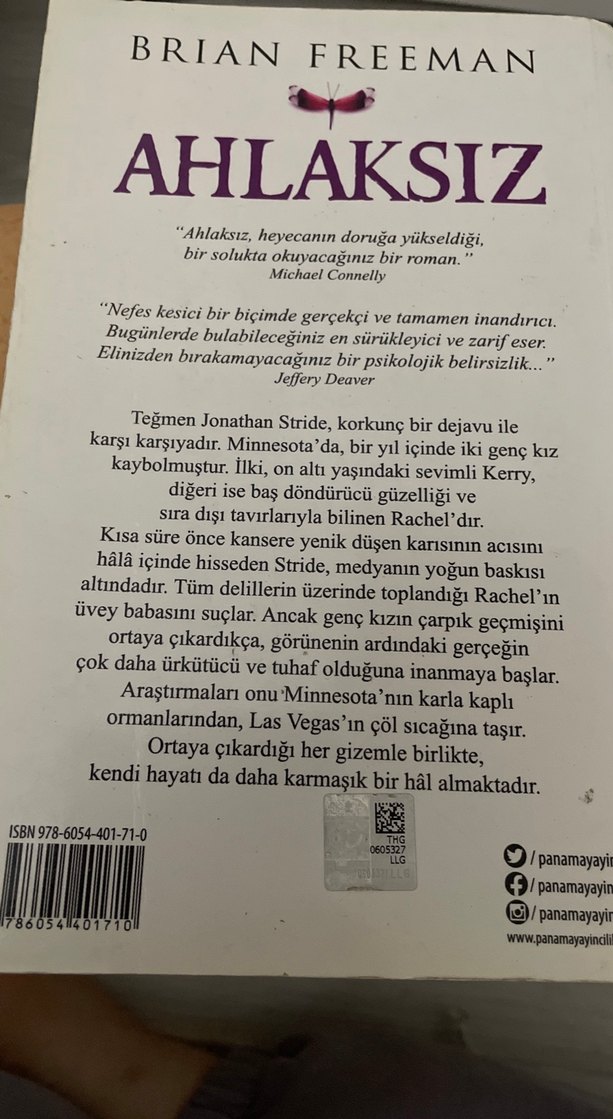 Ahlaksız - Brian Freeman - Görsel 2