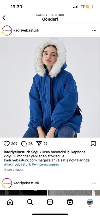 Kadriye Baştürk mont
