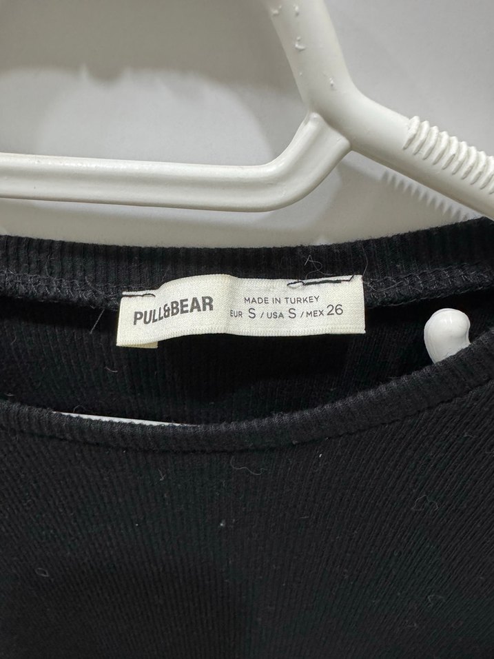 Siyah Uzun Kollu Kadın Triko Elbise - Görsel 3