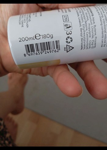 Bee beauty/hair çare mousse saç bakım köpüğü - Görsel 6