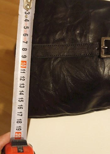 Kadın Siyah Deri Diz Boyu Tokalı Çizme - Görsel 16