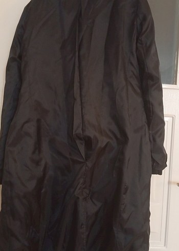 Koyu Yeşil Düğmeli Kaban - Görsel 12