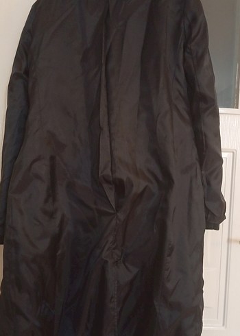 Koyu Yeşil Düğmeli Kaban - Görsel 11